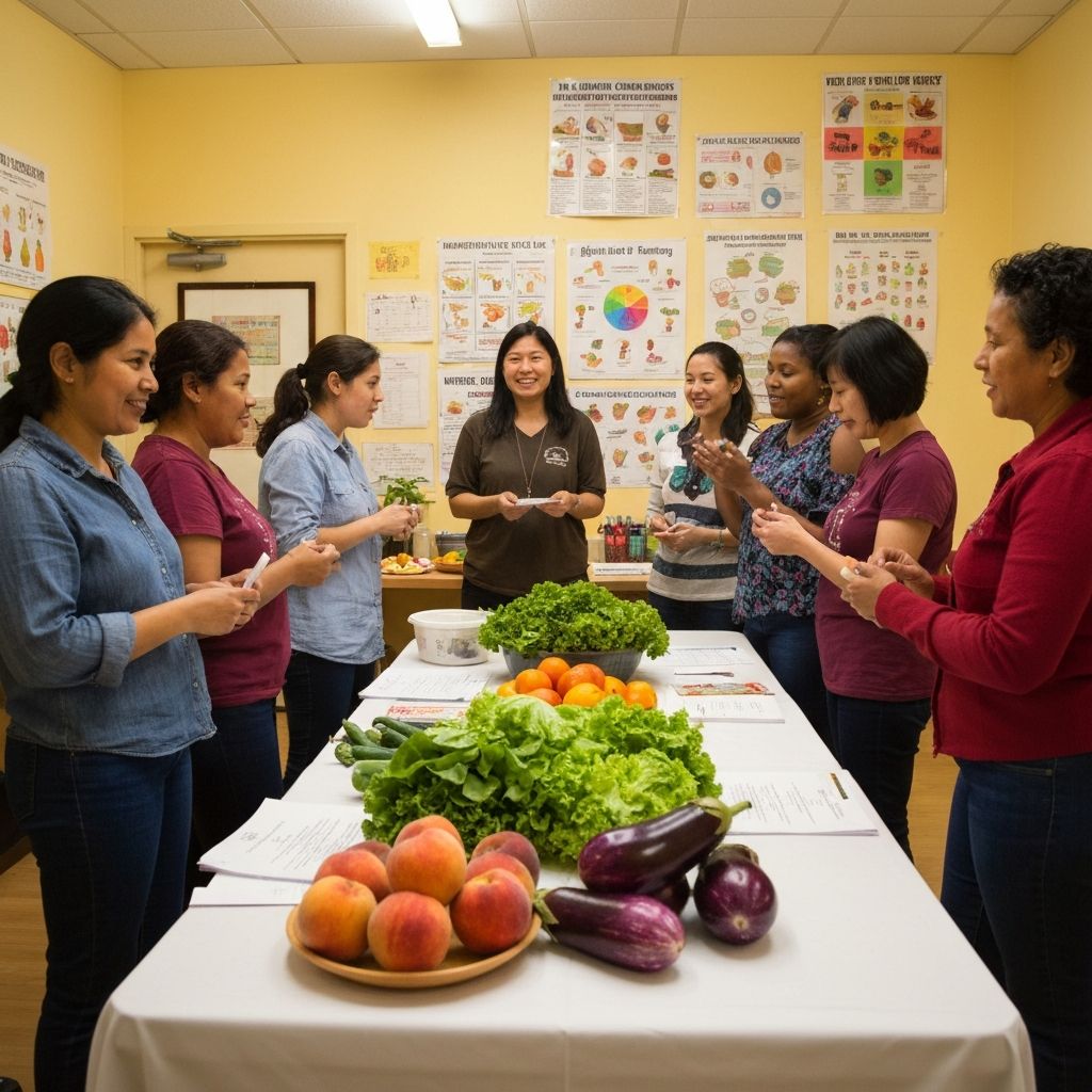 Nutrition education workshops